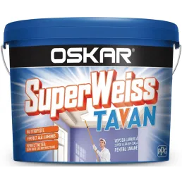 Краска моющаяся для потолков SuperWeiss Tavan Oskar