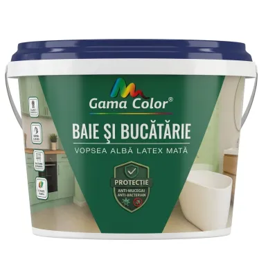 Краска моющаяся 4 кг Baie și Bucătărie Gama Color