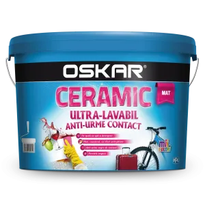 Краска ультра-моющаяся 2,5 л База TR Mat Ceramic Oskar