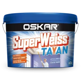 Краска моющаяся для потолков SuperWeiss Tavan Oskar