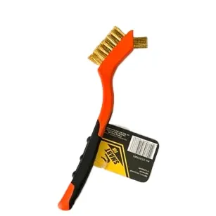 Brass wire brush in 3 rows Smart Fix