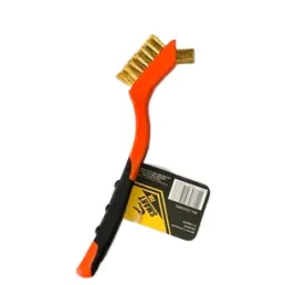 Brass wire brush in 3 rows Smart Fix