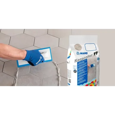Затирка швов 2 кг 113 Cement Grey Keracolor FF Mapei